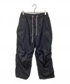 SOPHNET.ソフネット）の古着「LIGHT POPLIN OVER PANTS」｜ブラック