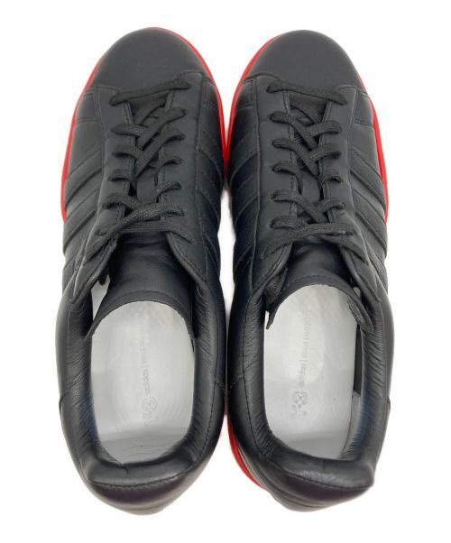 adidas（アディダス）adidas (アディダス) Y-3 (ワイスリー) Hicho ローカットスニーカー ブラック×レッド サイズ:26.5の古着・服飾アイテム