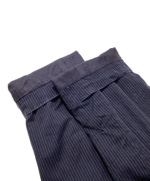 MARNI（マルニ）MARNI (マルニ) ストライプコットンジップジャケット ネイビー サイズ:48の古着・服飾アイテム