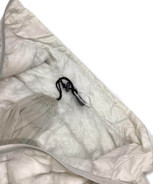 mont-bell（モンベル）mont-bell (モンベル) 1101460　プラズマ1000ダウンジャケット ホワイト サイズ:Lの古着・服飾アイテム