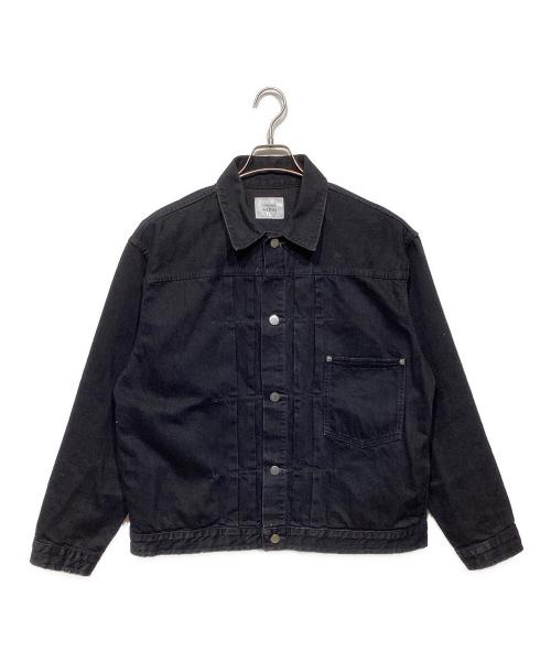 UNITED ARROWS & SONS（ユナイテッドアローズ アンド サンズ）UNITED ARROWS & SONS (ユナイテッドアローズ アンド サンズ) DENIM TRUCKER JACKET 5525-299-0826 ブラック サイズ:XLの古着・服飾アイテム