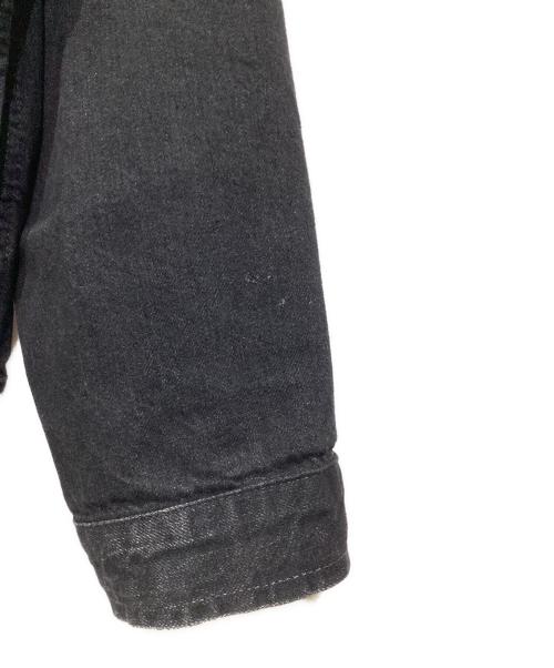 UNITED ARROWS & SONS（ユナイテッドアローズ アンド サンズ）UNITED ARROWS & SONS (ユナイテッドアローズ アンド サンズ) DENIM TRUCKER JACKET 5525-299-0826 ブラック サイズ:XLの古着・服飾アイテム