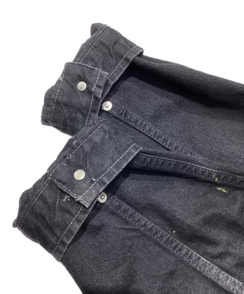 UNITED ARROWS & SONS（ユナイテッドアローズ アンド サンズ）UNITED ARROWS & SONS (ユナイテッドアローズ アンド サンズ) DENIM TRUCKER JACKET 5525-299-0826 ブラック サイズ:XLの古着・服飾アイテム