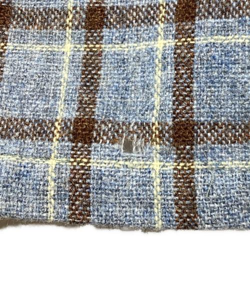 TOWN CRAFT plus（タウンクラフト プラス）TOWN CRAFT plus (タウンクラフト プラス) フランネル オープンカラーシャツ ブルー サイズ:Lの古着・服飾アイテム