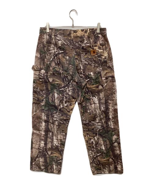 CarHartt（カーハート）CarHartt (カーハート) リアルツリーペインターパンツ ブラウン サイズ:W34×L30の古着・服飾アイテム