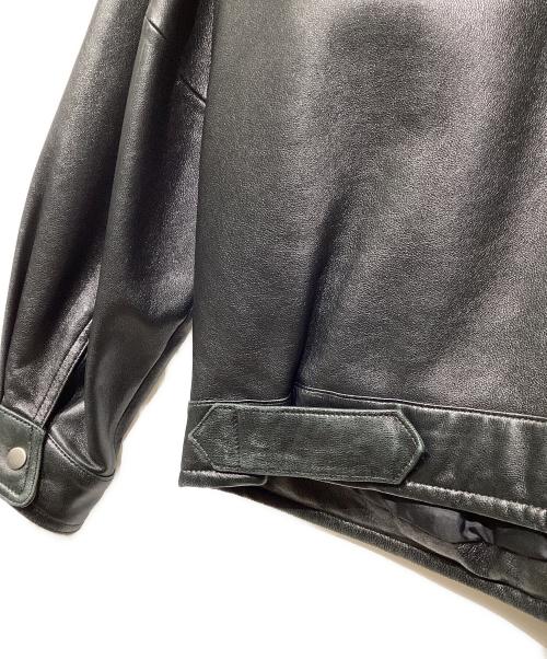 AMERICAN CLASSICS（アメリカンクラシック）AMERICAN CLASSICS (アメリカンクラシック) ライナー付レザージャケット ブラック サイズ:Lの古着・服飾アイテム