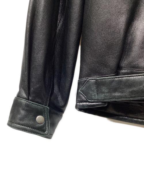 AMERICAN CLASSICS（アメリカンクラシック）AMERICAN CLASSICS (アメリカンクラシック) ライナー付レザージャケット ブラック サイズ:Lの古着・服飾アイテム