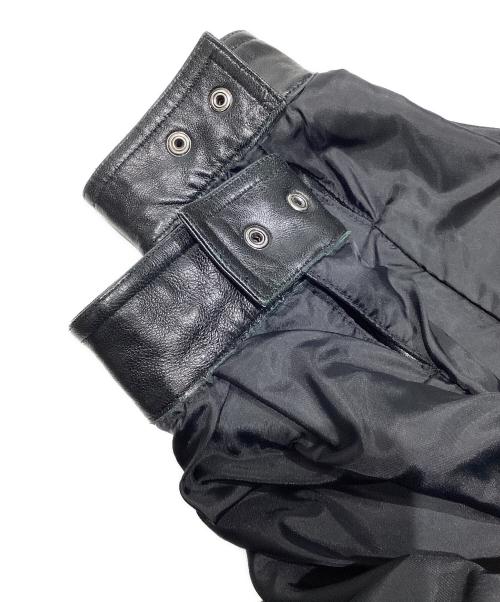 AMERICAN CLASSICS（アメリカンクラシック）AMERICAN CLASSICS (アメリカンクラシック) ライナー付レザージャケット ブラック サイズ:Lの古着・服飾アイテム
