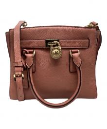 MICHAEL KORS（マイケル・コース）の古着「SHEILA 2WAYバッグ　35S6GHX32L」｜ピンク