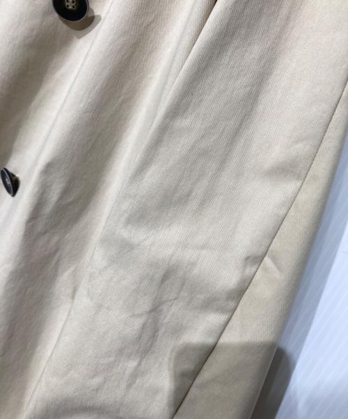 REPLAY（リプレイ）REPLAY (リプレイ) コットンナイロンツイル オーバーサイズダブルブレストトレンチコートW7662A.000.84241 ベージュ サイズ:不明の古着・服飾アイテム