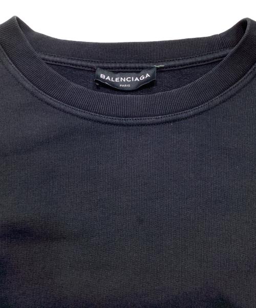 BALENCIAGA（バレンシアガ）BALENCIAGA (バレンシアガ) Homme スウェット485994 TWK22 ブラック サイズ:XSの古着・服飾アイテム