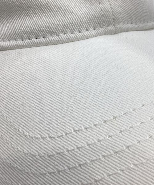 MONCLER（モンクレール）MONCLER (モンクレール) BERRETTO BASEBALL キャップ ホワイトの古着・服飾アイテム