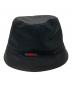 GUCCI (グッチ) Nylon Bucket Hat ブラック 未使用品：23000円