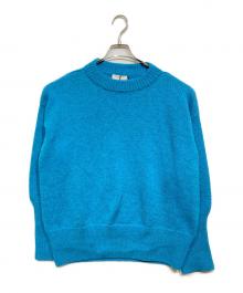 ISLAND TIDES×journal standard L'essage（アイランドタイド×ジャーナルスタンダード レサージュ）の古着「別注 ラムズウールクルーネック」｜ライトブルー
