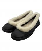 UGG×RAY BEAMSアグ×レイ ビームス）の古着「ZORA LEATHER BALLET」｜ブラック