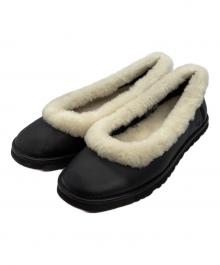 UGG×RAY BEAMS（アグ×レイ ビームス）の古着「ZORA LEATHER BALLET」｜ブラック