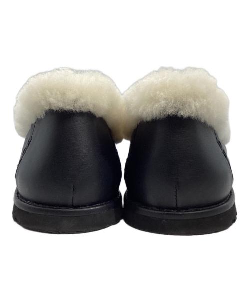 UGG（アグ）UGG (アグ) RAY BEAMS (レイ ビームス) ZORA LEATHER BALLET ブラック サイズ:24㎝の古着・服飾アイテム