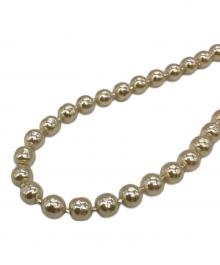 MIRIAM HASKELL（ミリアムハスケル）の古着「パールフラワーネックレス」｜ホワイト