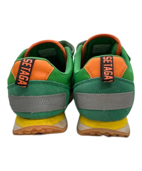 世田谷ベース（セタガヤベース）世田谷ベース (セタガヤベース) 97CHANNEL ベルクロスニーカー グリーン サイズ:26.0cmの古着・服飾アイテム