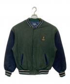 CHAPS RALPH LAURENチャップス ラルフローレン）の古着「スタジャン」｜グリーン×ネイビー