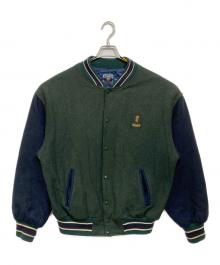 CHAPS RALPH LAUREN（チャップス ラルフローレン）の古着「スタジャン」｜グリーン×ネイビー