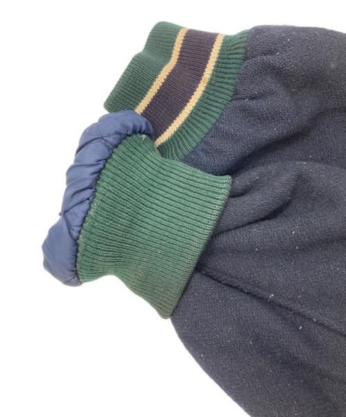 CHAPS RALPH LAUREN（チャップス ラルフローレン）CHAPS RALPH LAUREN (チャップス ラルフローレン) スタジャン グリーン×ネイビー サイズ:Lの古着・服飾アイテム