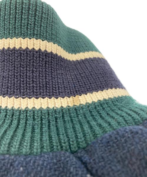 CHAPS RALPH LAUREN（チャップス ラルフローレン）CHAPS RALPH LAUREN (チャップス ラルフローレン) スタジャン グリーン×ネイビー サイズ:Lの古着・服飾アイテム