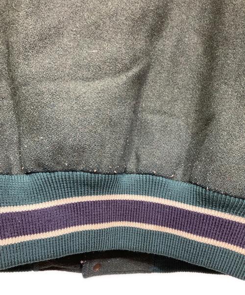 CHAPS RALPH LAUREN（チャップス ラルフローレン）CHAPS RALPH LAUREN (チャップス ラルフローレン) スタジャン グリーン×ネイビー サイズ:Lの古着・服飾アイテム