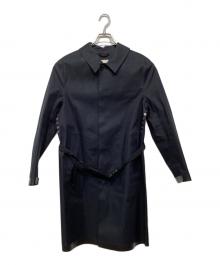 MACKINTOSH×1017 ALYX 9SM（マッキントッシュ×テンセブンティーン アリクス ナインエスエム）の古着「Belted Coat AMUOU0043FA01」｜ネイビー