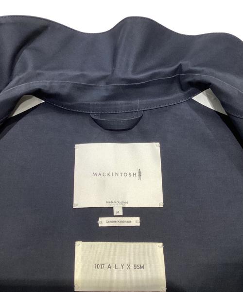 MACKINTOSH（マッキントッシュ）MACKINTOSH (マッキントッシュ) 1017 ALYX 9SM (テンセブンティーン アリクス ナインエスエム) Belted Coat AMUOU0043FA01 ネイビー サイズ:Mの古着・服飾アイテム