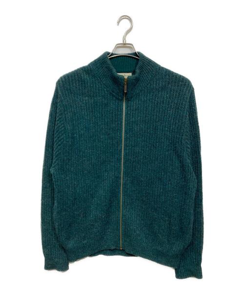 L.L.Bean（エルエルビーン）L.L.Bean (エルエルビーン) アルパカブレンドドライバーズニット グリーン サイズ:Lの古着・服飾アイテム