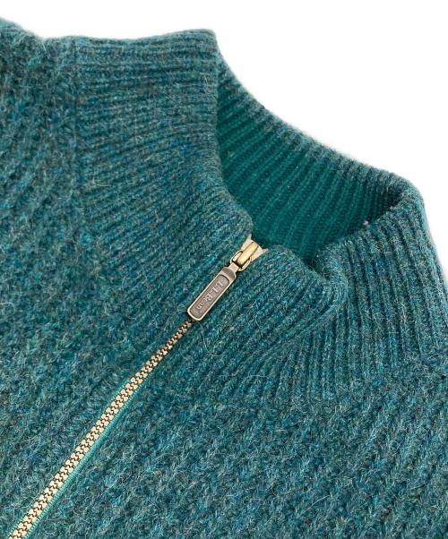 L.L.Bean（エルエルビーン）L.L.Bean (エルエルビーン) アルパカブレンドドライバーズニット グリーン サイズ:Lの古着・服飾アイテム