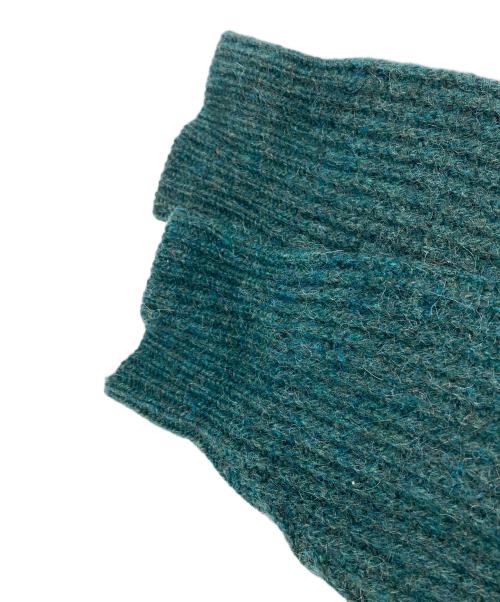 L.L.Bean（エルエルビーン）L.L.Bean (エルエルビーン) アルパカブレンドドライバーズニット グリーン サイズ:Lの古着・服飾アイテム