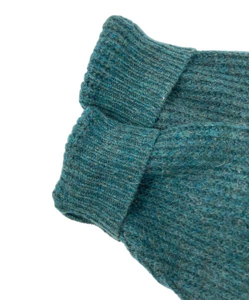 L.L.Bean（エルエルビーン）L.L.Bean (エルエルビーン) アルパカブレンドドライバーズニット グリーン サイズ:Lの古着・服飾アイテム