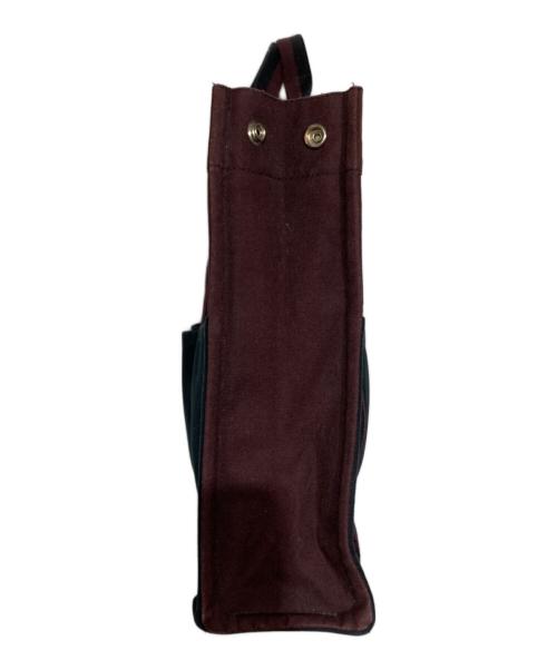 HERMES（エルメス）HERMES (エルメス) フールトゥ MM ボルドー×ブラックの古着・服飾アイテム