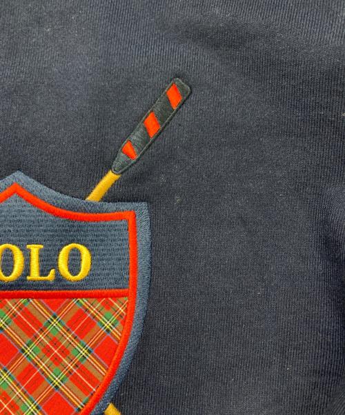 POLO RALPH LAUREN（ポロ・ラルフローレン）POLO RALPH LAUREN (ポロ・ラルフローレン) BEAMS (ビームス) 別注 SWEATSHIRT ネイビー サイズ:Mの古着・服飾アイテム