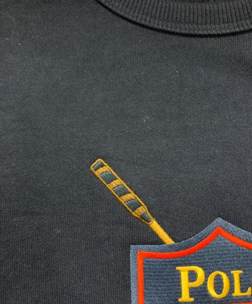 POLO RALPH LAUREN（ポロ・ラルフローレン）POLO RALPH LAUREN (ポロ・ラルフローレン) BEAMS (ビームス) 別注 SWEATSHIRT ネイビー サイズ:Mの古着・服飾アイテム