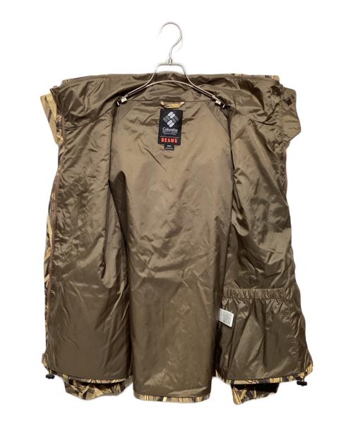 Columbia（コロンビア）Columbia (コロンビア) BEAMS (ビームス) Sauvie Island（TM）Jacket ベージュ×ブラウン サイズ:Mの古着・服飾アイテム