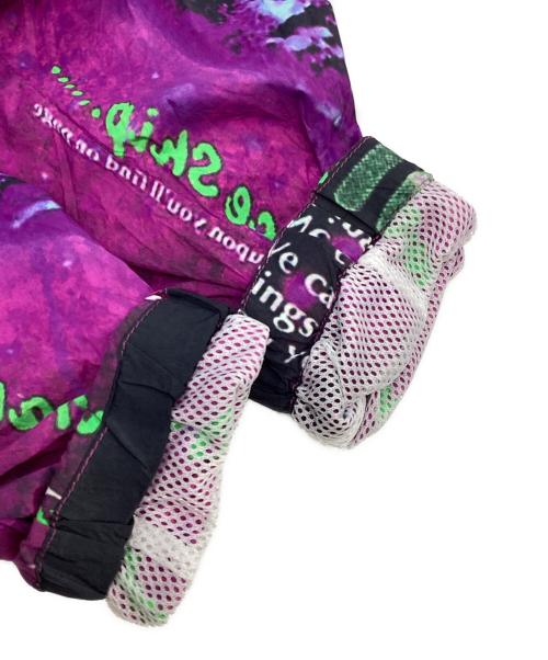 DIESEL（ディーゼル）DIESEL (ディーゼル) ナイロンジャケット パープル×グリーン サイズ:Sの古着・服飾アイテム