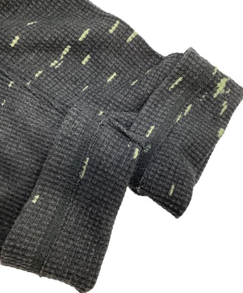 DIESEL（ディーゼル）DIESEL (ディーゼル) ヘンリーネックカットソー グリーン サイズ:Lの古着・服飾アイテム