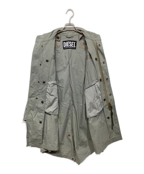 DIESEL（ディーゼル）DIESEL (ディーゼル) G-FEBE スタンドカラーコート オリーブ サイズ:XSの古着・服飾アイテム