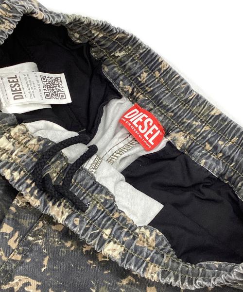 DIESEL（ディーゼル）DIESEL (ディーゼル) P-LINT カモフラパンツ グレー×ベージュ サイズ:Sの古着・服飾アイテム