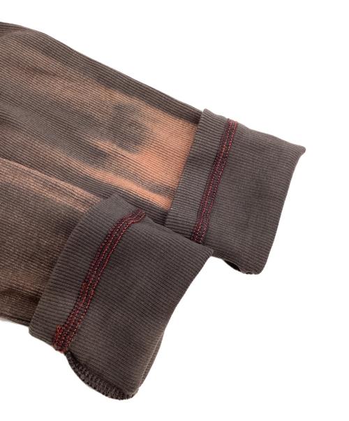 DIESEL（ディーゼル）DIESEL (ディーゼル) T-RIBS 襟付カットソー ブラウン サイズ:Sの古着・服飾アイテム