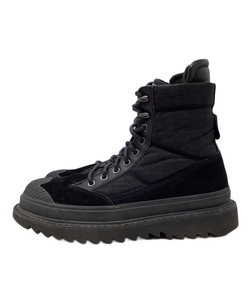 DIESEL（ディーゼル）DIESEL (ディーゼル) H-SHIROKI HB レースアップブーツ ブラック サイズ:25.5㎝の古着・服飾アイテム