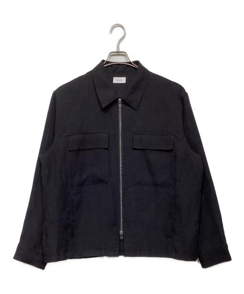 COLUMN（コラム）COLUMN (コラム) レーヨンブルゾン31-230-05-120007 ブラック サイズ:Lの古着・服飾アイテム