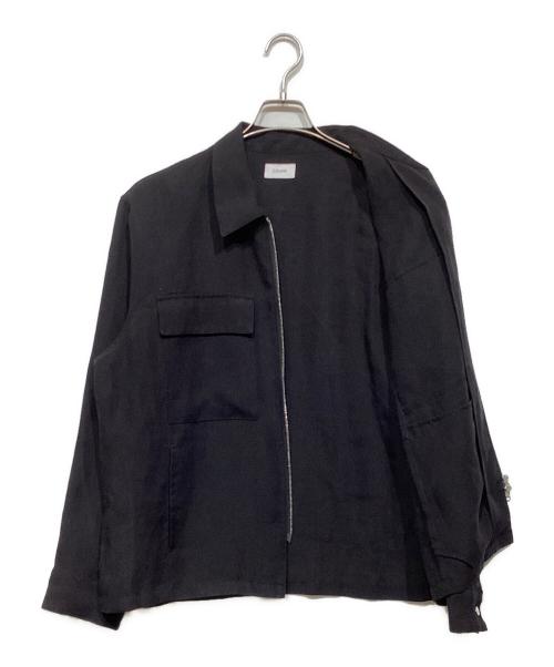 COLUMN（コラム）COLUMN (コラム) レーヨンブルゾン31-230-05-120007 ブラック サイズ:Lの古着・服飾アイテム