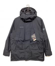 MAMMUT（マムート）の古着「Obelisk Gore-Tex Zip-In HS Coat」｜ブラック