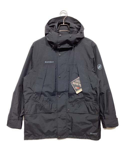 MAMMUT（マムート）MAMMUT (マムート) Obelisk Gore-Tex Zip-In HS Coat ブラック サイズ:USA(M)ASIA(L) 未使用品の古着・服飾アイテム
