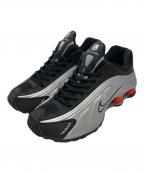 NIKEナイキ）の古着「SHOX R4 METALLIC SILVER」｜グレー×レッド