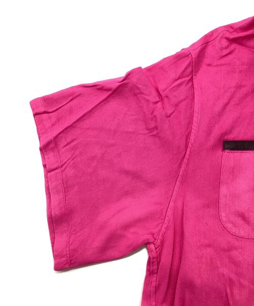 CELINE（セリーヌ）CELINE (セリーヌ) ボーリングシャツ ピンク サイズ:36の古着・服飾アイテム